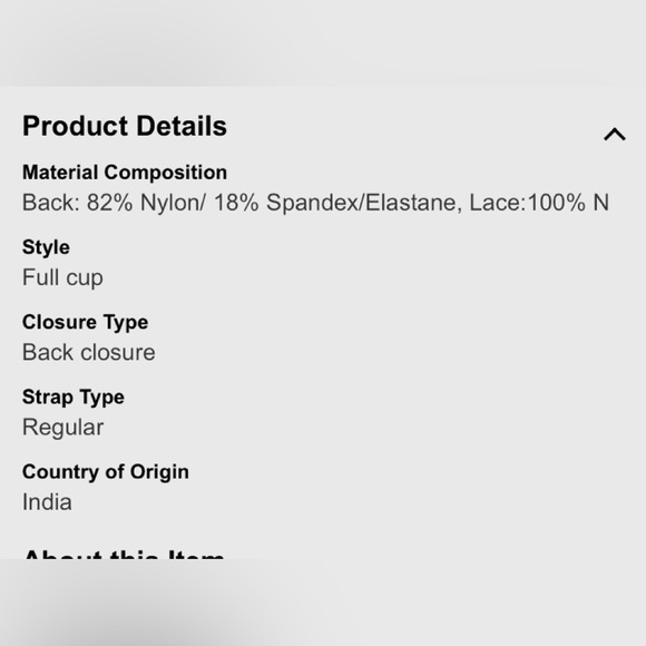 💕Wacoal Lace Non-Padded Underwire Full Coverage Bra💕 - Picture 12 of 13